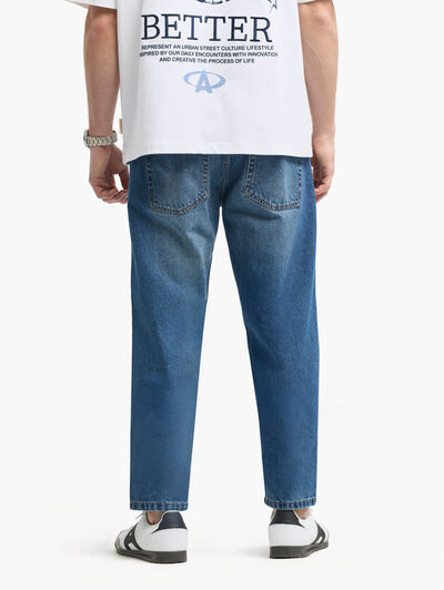 PANTALON DENIM RELAXED FIT