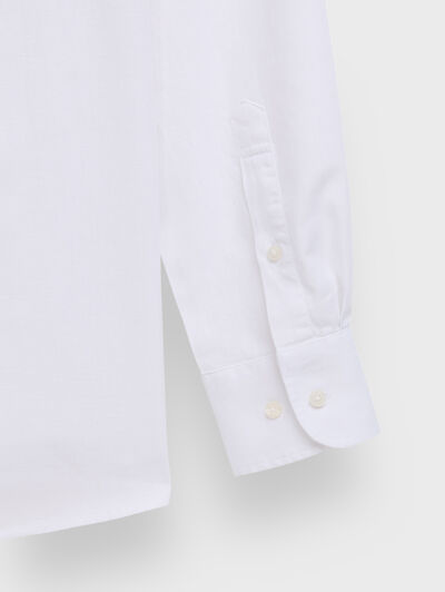 CAMISA LINO C.BOTON BLANCO