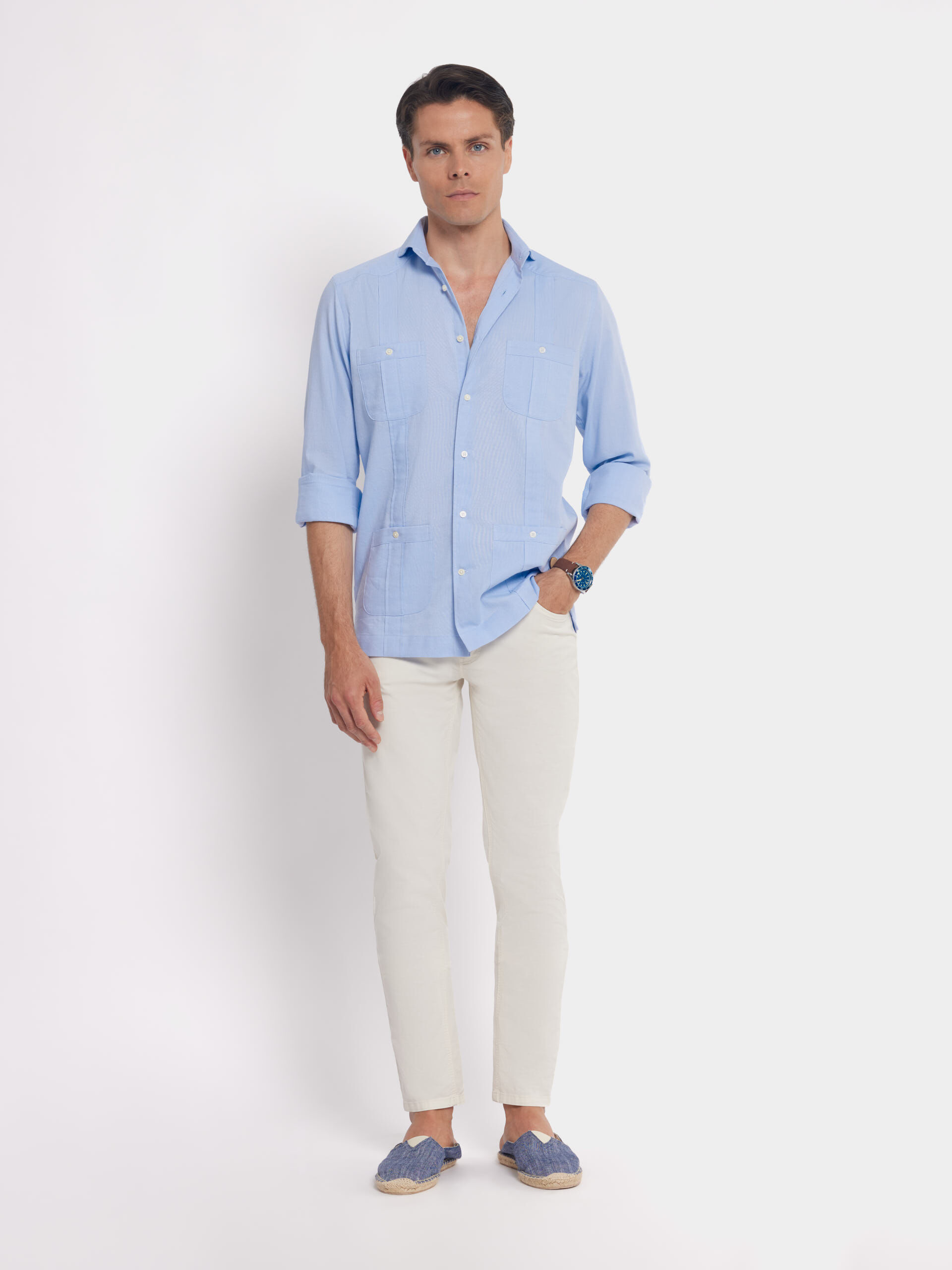 CUBANA OXFORD AZUL
