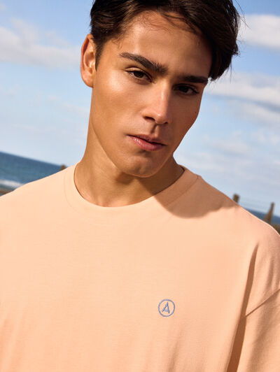 CAMISETA OVERSIZE NARANJA