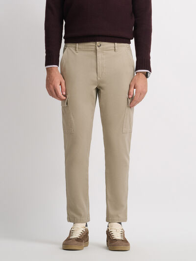 PANTALON CARGO ELVIS CAMEL