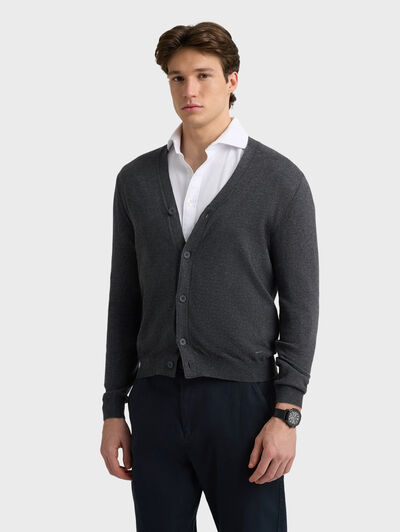 CARDIGAN TURNER GRIS