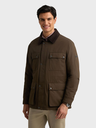 PARKA KINGSMAN MARRÓN