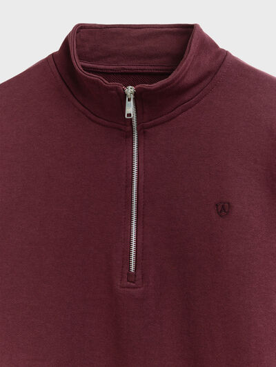 SUDADERA SIMPLY BURDEOS