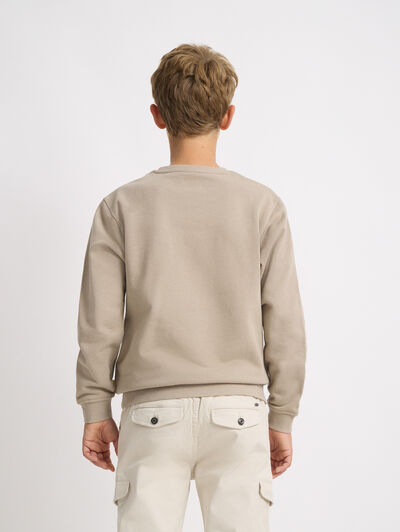 SUDADERA OFFICIAL KIDS CAMEL