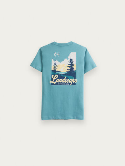CAMISETA LANDSCAPE KIDS VERDE AGUA