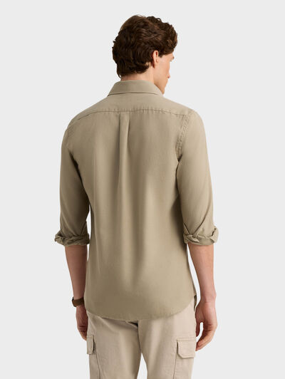 CAMISA TWILL PEACH