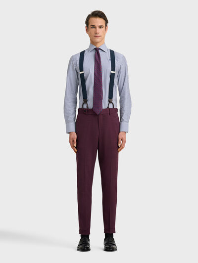 PANTALON NAPOLI ROYAL FIL BURDEOS