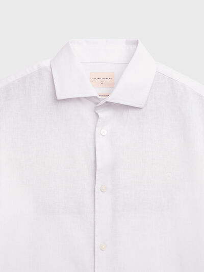 CAMISA LINO ALEX BLANCO