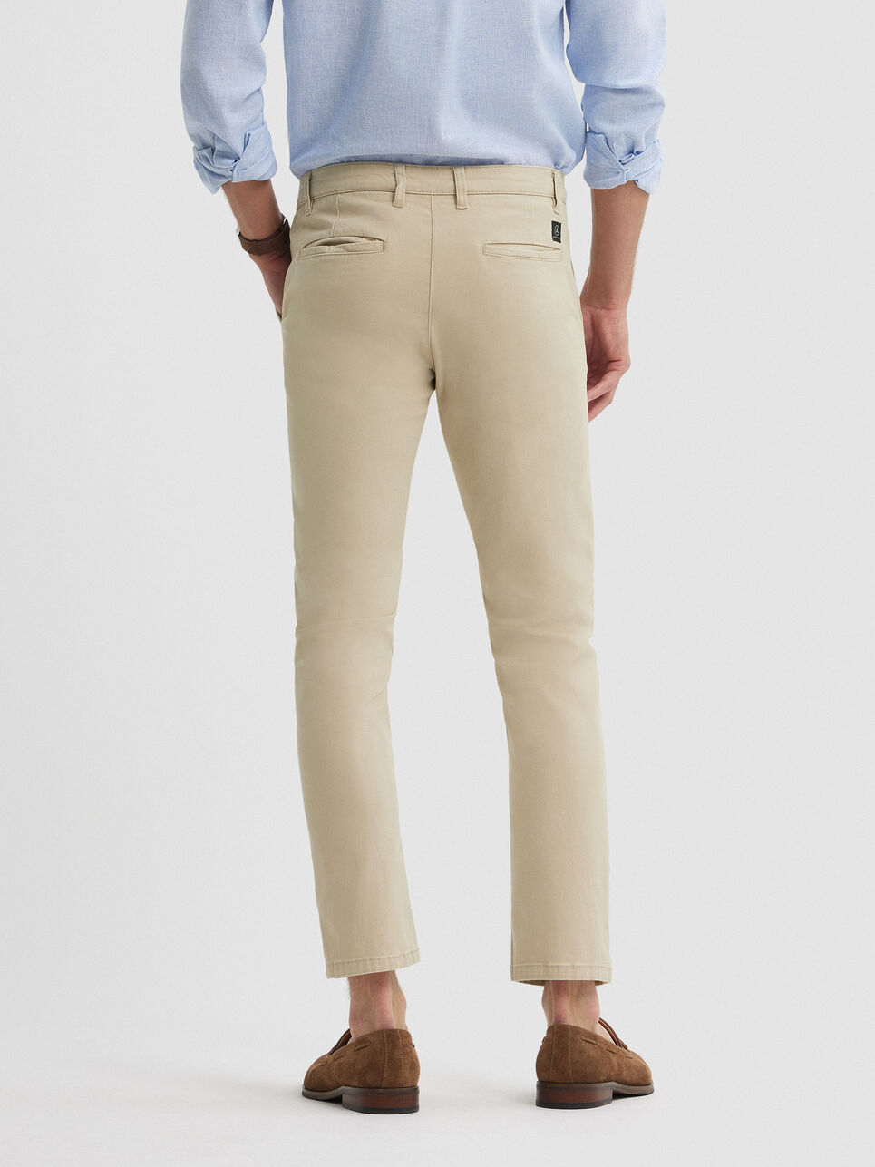 Pantalón Chino Que Es Slim Fit Pantalones Pantalón Chino De Hombre