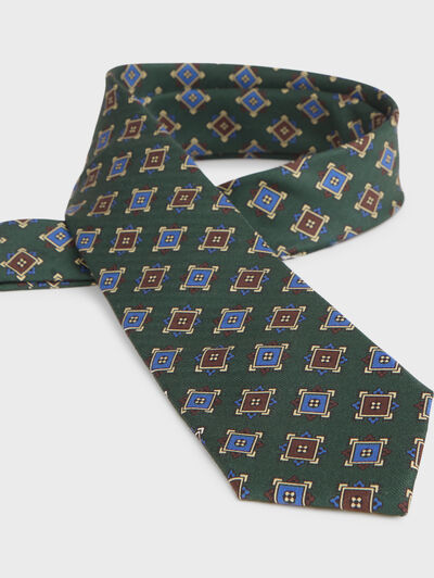 CORBATA PRINTED VERDE
