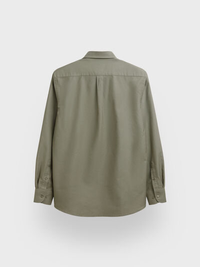 CAMISA OXFORD DARK VERDE