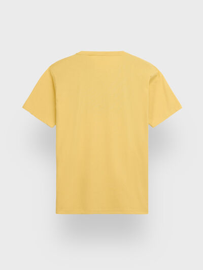 CAMISETA MELANGE AMARILLO