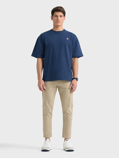 CAMISETA CASUAL AZUL MARINO