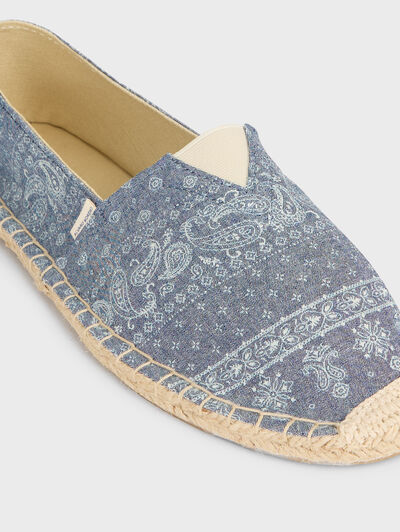 ESPARILLES DENIM PRINT AZUL