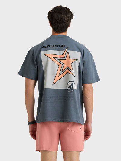 CAMISETA ABSTRACT AZUL MARINO