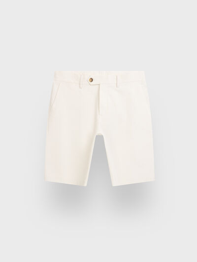 BERMUDA BASICA BLANCO