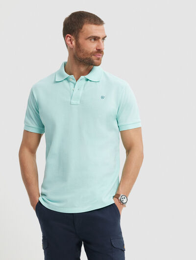 POLO BASIC VERDE AGUA