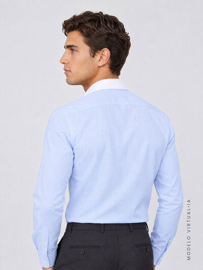 CAMISA FIL A FIL C.BLANCO