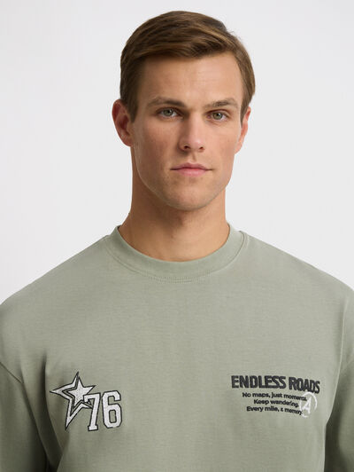 CAMISETA ROADS VERDE