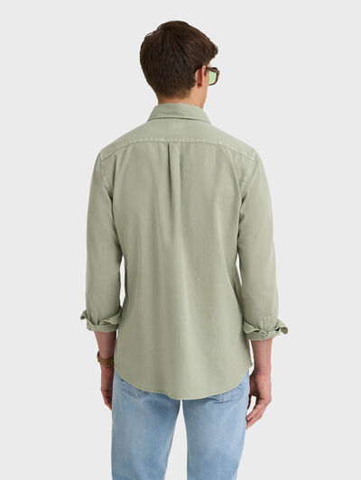 CAMISA LINO GD VERDE