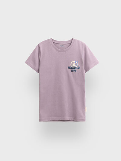 CAMISETA JAZZ KIDS ROSA
