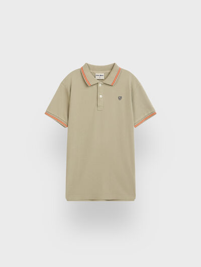 POLO FLAG KIDS VERDE