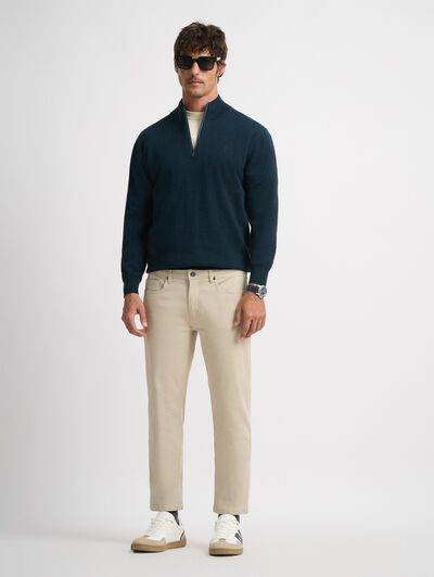 PANTALON MICRO 5PKT BEIGE