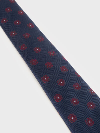 CORBATA JAQUARD MF BURDEOS