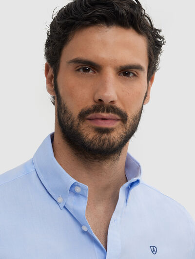 CAMISA ESTRUCTURA DUTTON AZUL