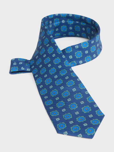 CORBATA PRINTED AZUL