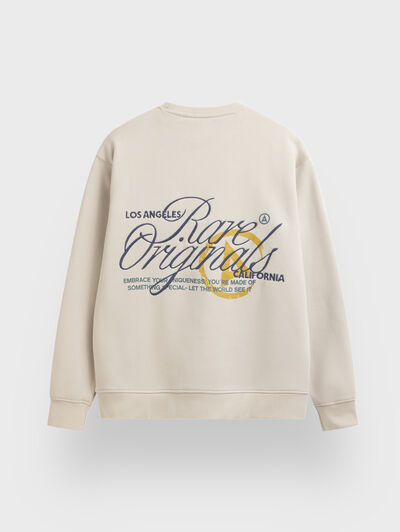 SUDADERA SYSTEM BEIGE