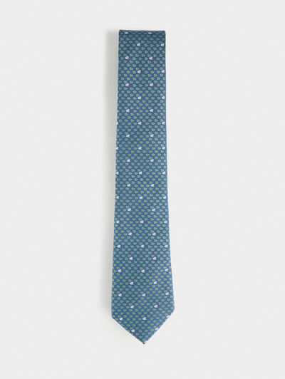 CORBATA JACQUARD MF AZUL