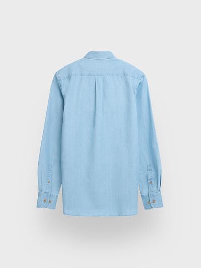 CAMISA DENIM BOLSILLOS