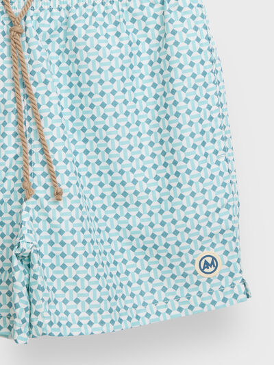 BA&Ntilde;ADOR GEOMETRIC VERDE AGUA