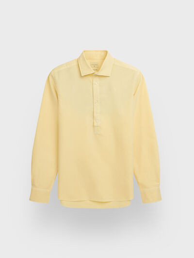 POLERA OXFORD DYE AMARILLO