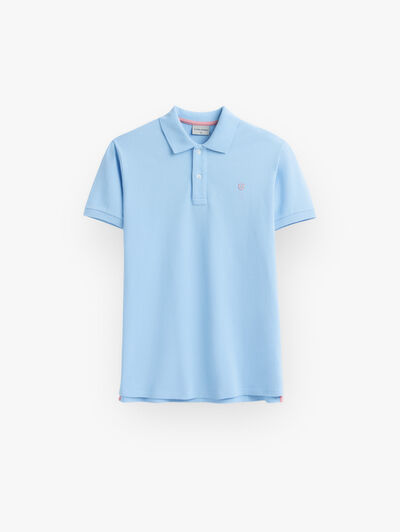 POLO TRENDY CELESTE