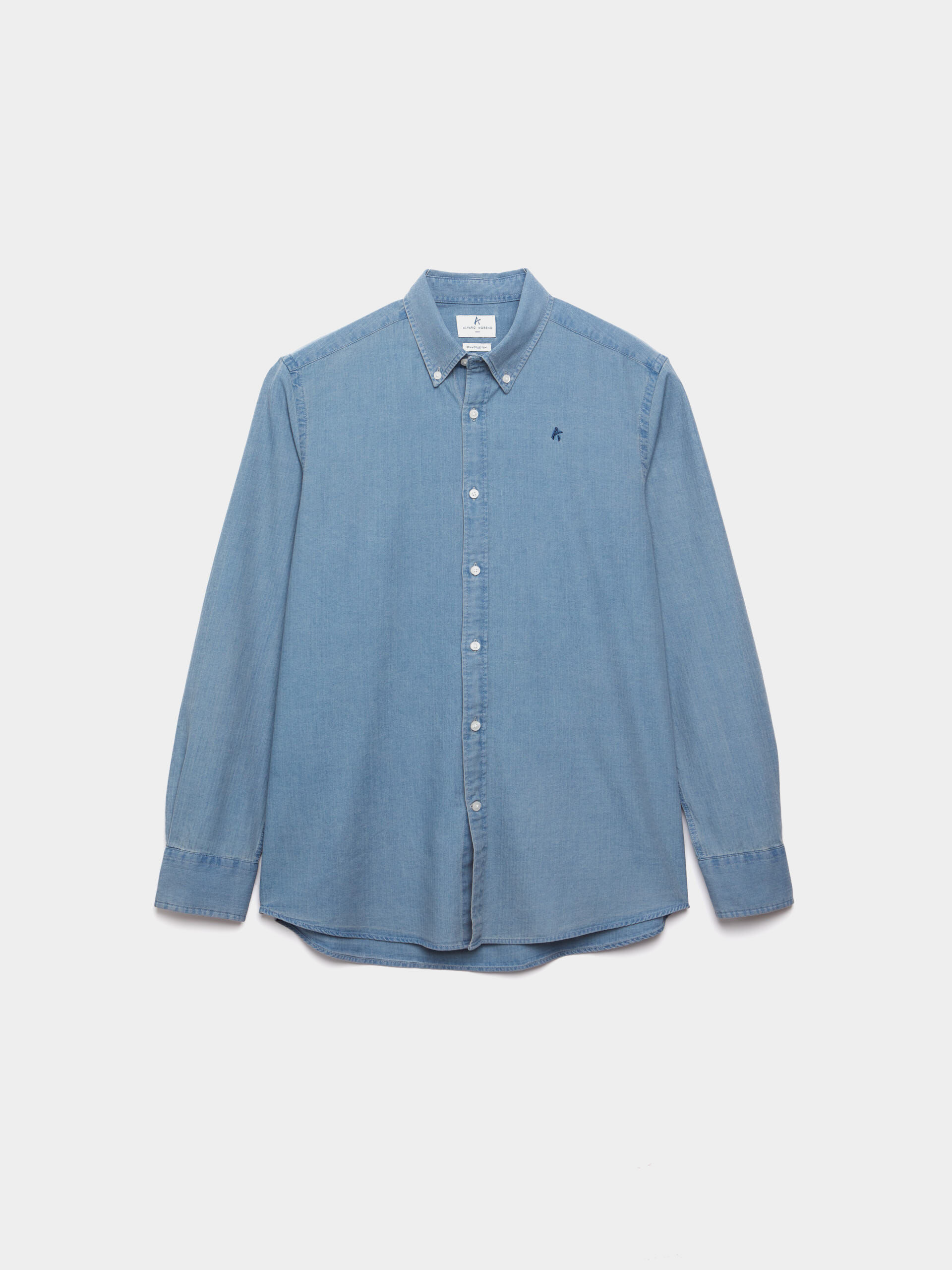 CAMISA ESTRUCTURA DENIM AZUL
