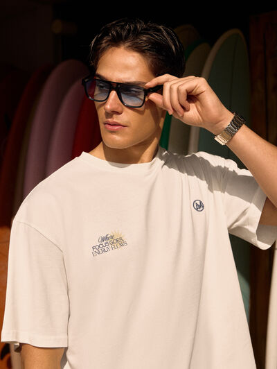 CAMISETA ENERGY BLANCO