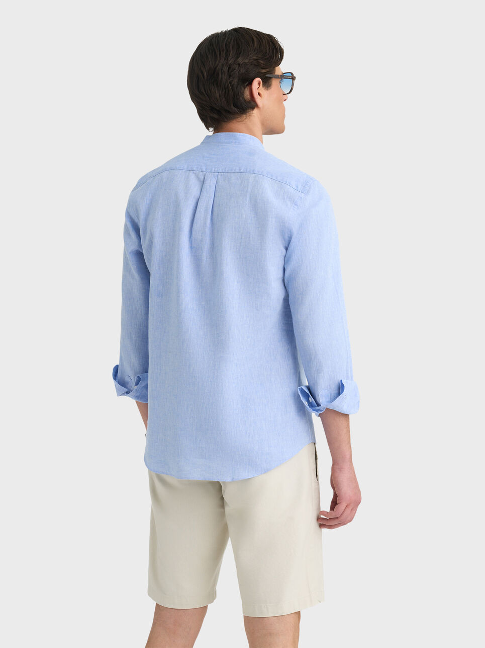 POLERA LINO MAO CONTRASTE
