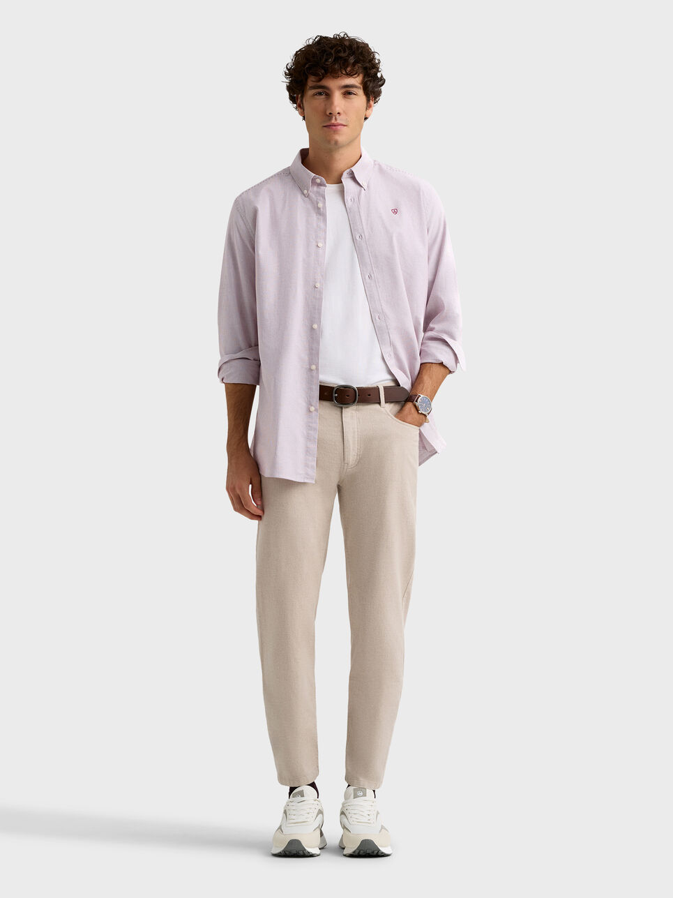 CAMISA OXFORD MIL RAYAS