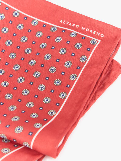 PAÑUELO PRINTED ROJO