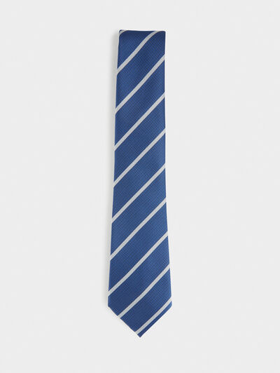 CORBATA JACQUARD MF AZUL