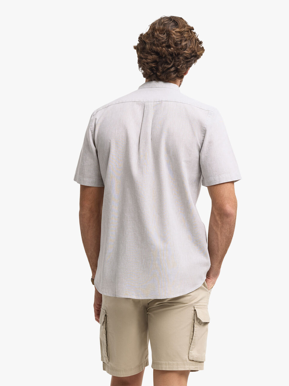 CHRISTIAN LACROIX Camisa Casual Manga Corta Algodón Hombre Christian