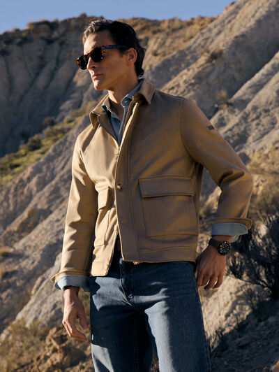 CAZADORA ERICK CAMEL