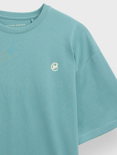 CAMISETA CASUAL AZUL