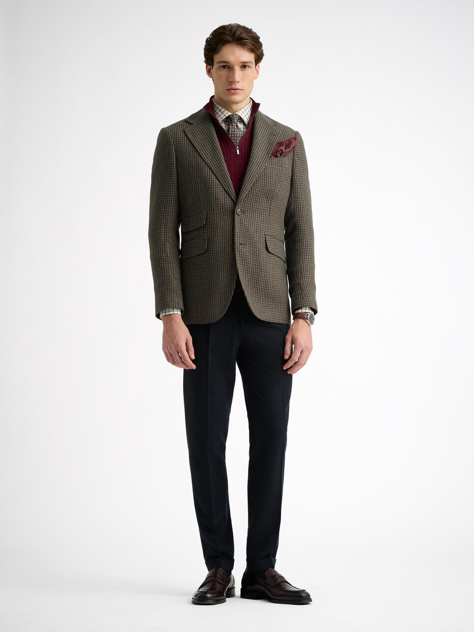 AMERICANA HOUNDSTOOTH TWIST