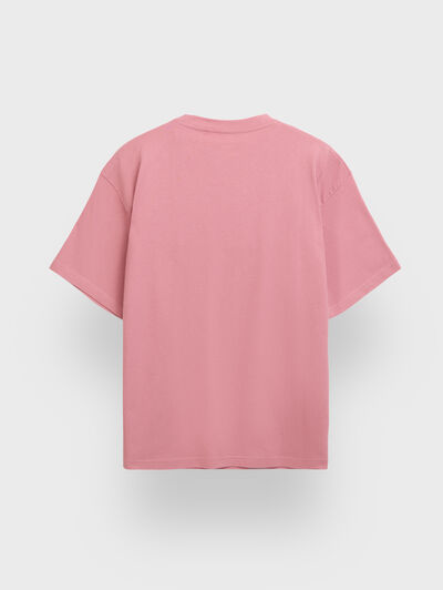 CAMISETA OVERSIZE ROSA