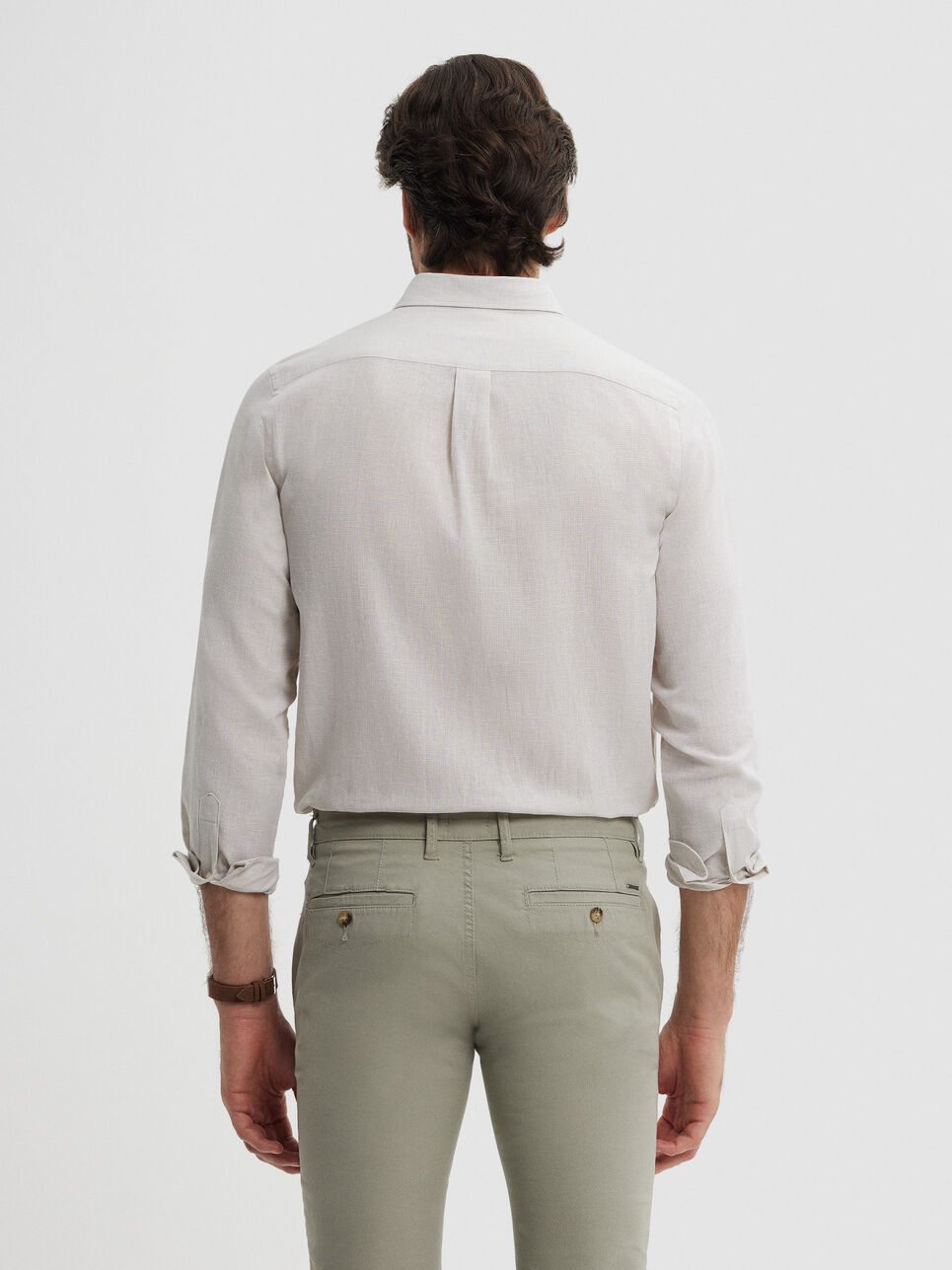 CAMISA LINO PATA GALLO
