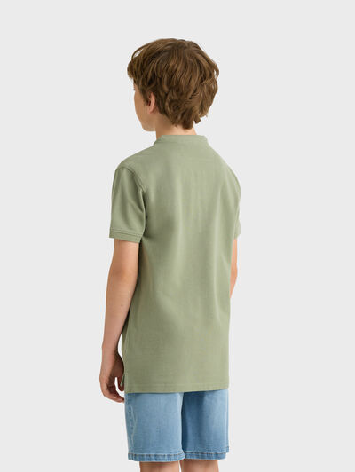POLO MAO KIDS VERDE